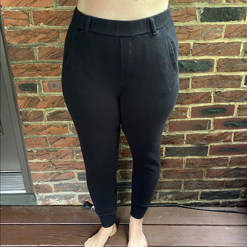 Aerie Black Fleece Joggers